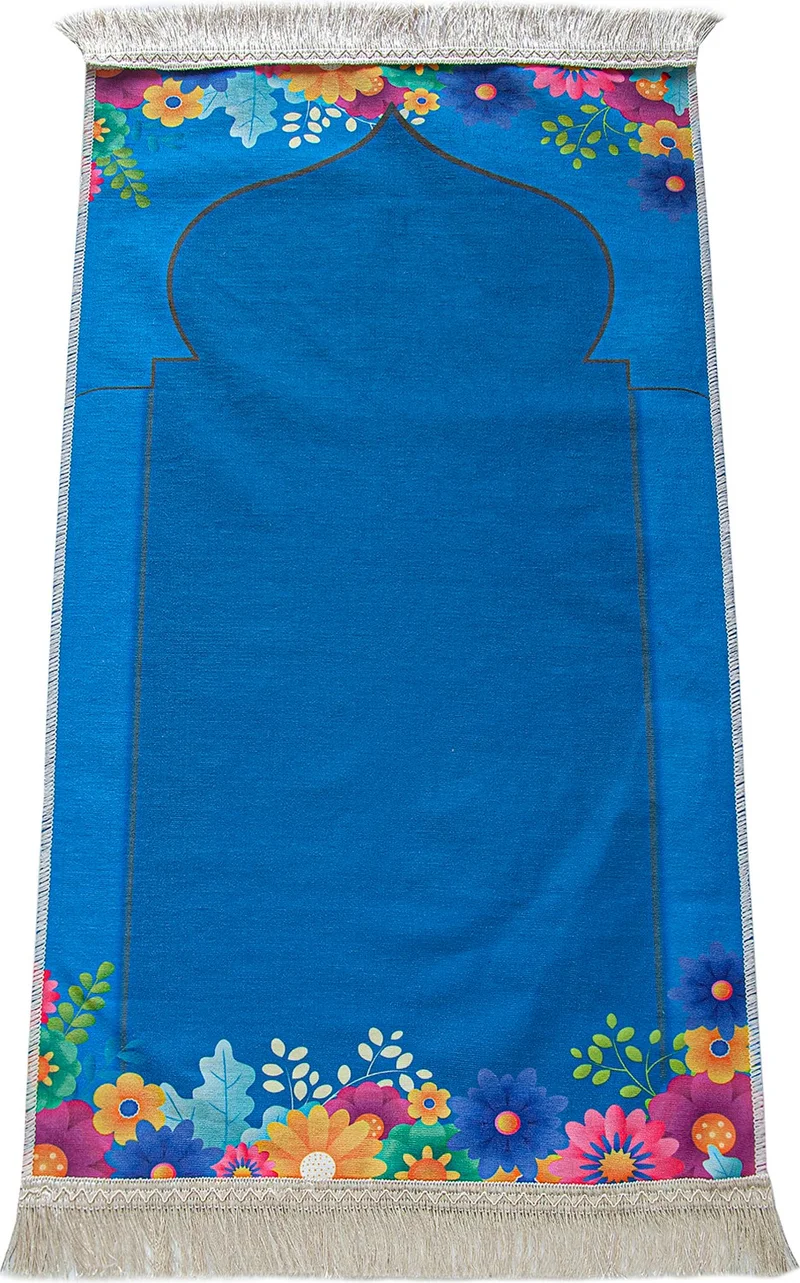 ايهفان اونلاين Ihvan Online Arabic First Step to Prayer Prayer Rug - My Son's Prayer Rug with Kumbara - Prayer Beads