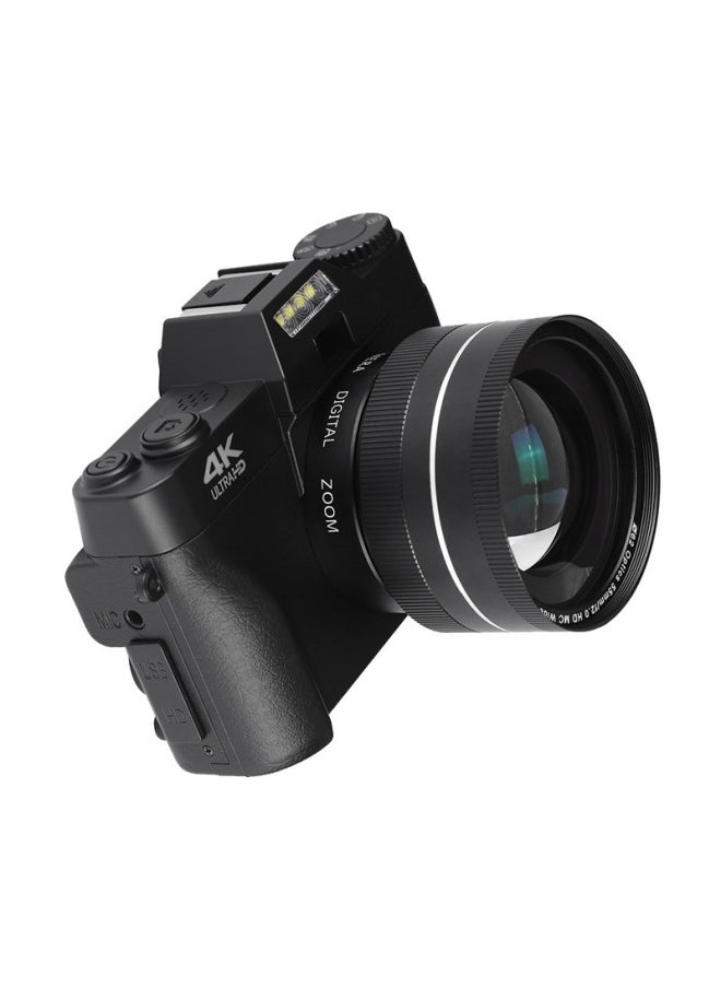 Generic 4K HD 48 Million Retro SLR Digital Camera Filter Wide Angle Micro Single Student Entry Camera-Body Color:R10-Grey-Simple Standard  - Image 5