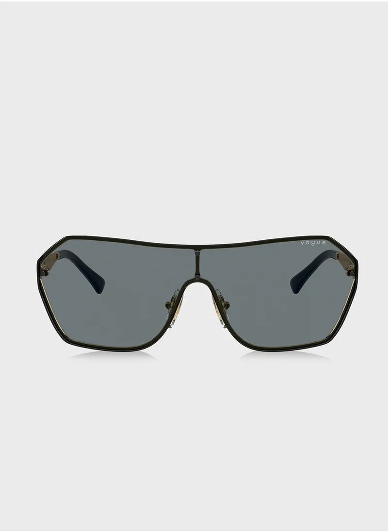 فوغ 0Vo4302S Shield Sunglasses