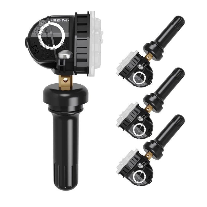 CDWTPS TPMS Sensor Ford4Pack 315MHZ Tire Pressure Monitor Sensors Fit for Ford F150 Edge Ranger Flex Mustang Explorer Lincoln MKS MKX Replaces F2GT1A180AB F2GT1A150AB F2GZ1A189A GL3T1A180GB