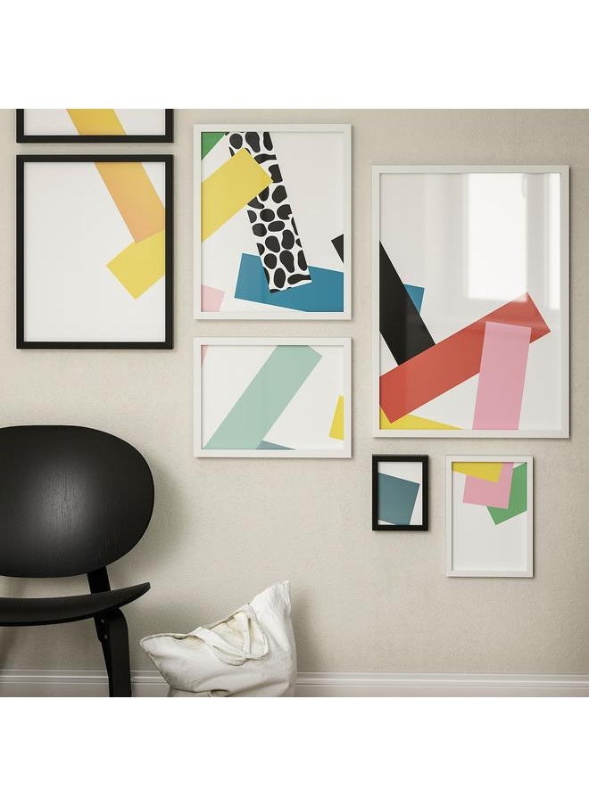 Green Tiger - Frame, white, 61x91 cm - Image 1