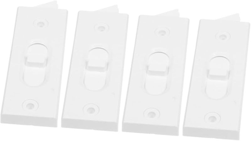 ARTIBETTER 2 Pack Sliding Window Sash Locks White Easy Install Horizontal Vertical Security - Image 2