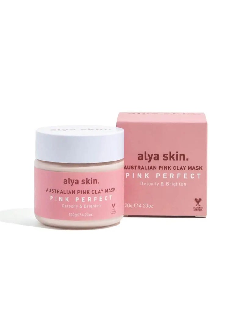 Alya Skin Detoxify & Brighten Pink Clay Mask 175ml - Image 1