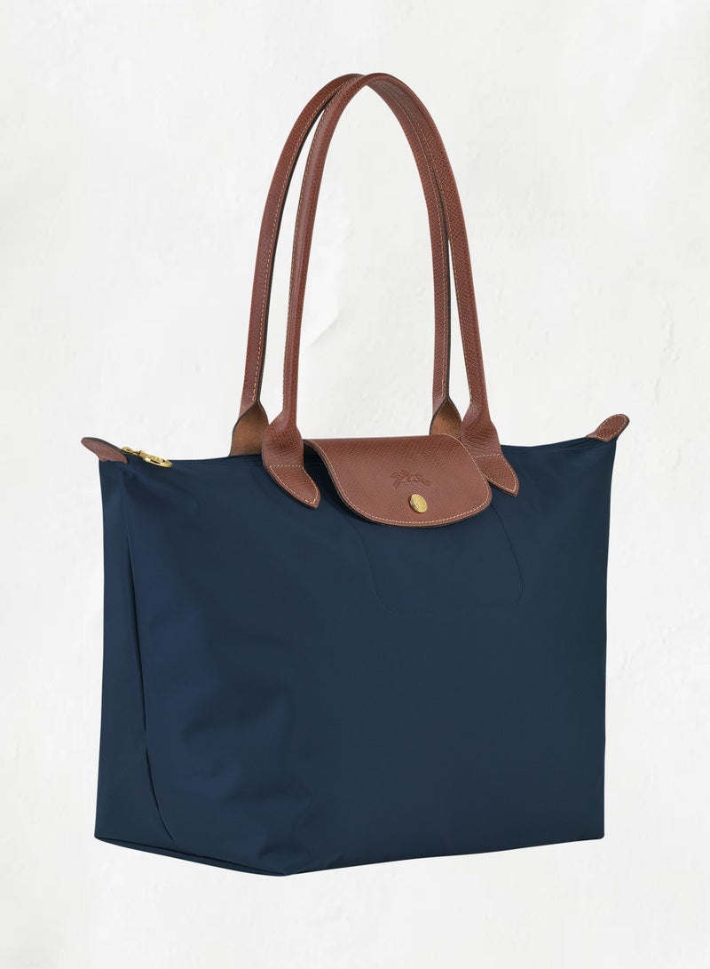 Longchamp Women's Medium Tote Bag, Handbag, Shoulder Bag Navy Classic Style - Image 3