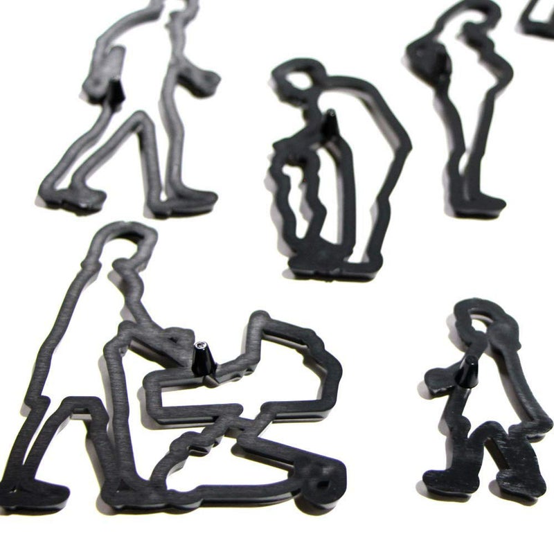 Dycica Family Fondant Cutters  Airlxf 11 PCS Wedding Cookie Cutter Set for Anniversary/Bridal/Engagement Cake Decorating Sugarcraft Cutting Tool (Family Fondant Cutters) - Image 2