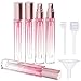 seafulee Travel Perfume Bottle Refillable 10ml 5 PCS Cologne Sprayer Mini Perfume Atomizer Empty SmallContainers For Toiletries Pink Square - Image 2