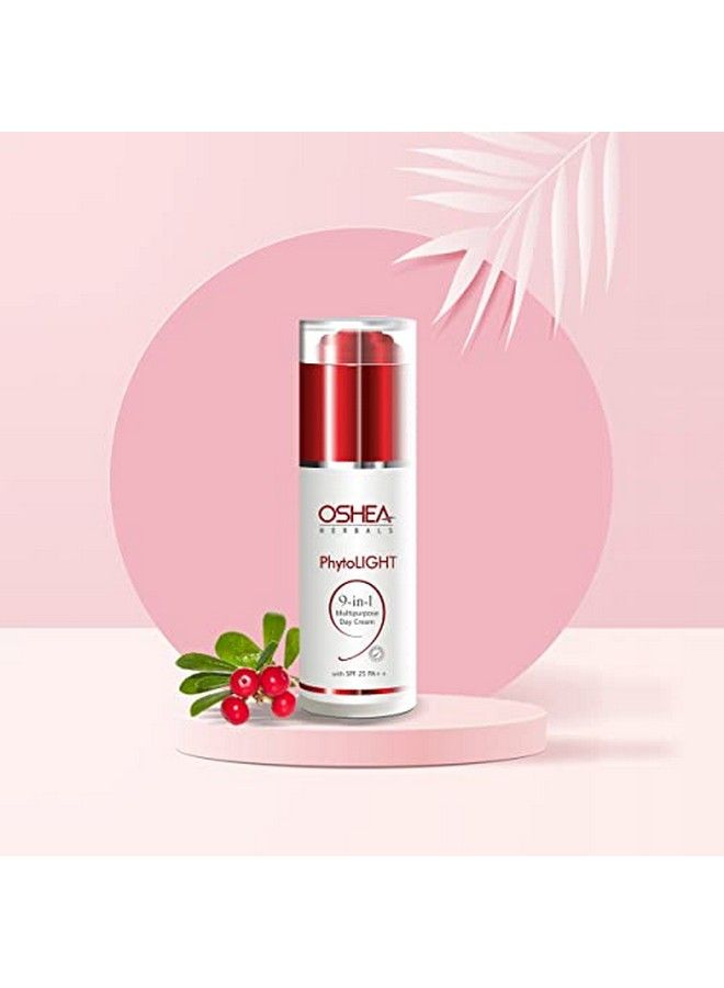OSHEA Herbals Phytolight 9In1 Multipurpose Day Cream Spf 25 Pa++ I Lightens Skin Tone I All Skin Types I Paraben Free I 50Gm - Image 2