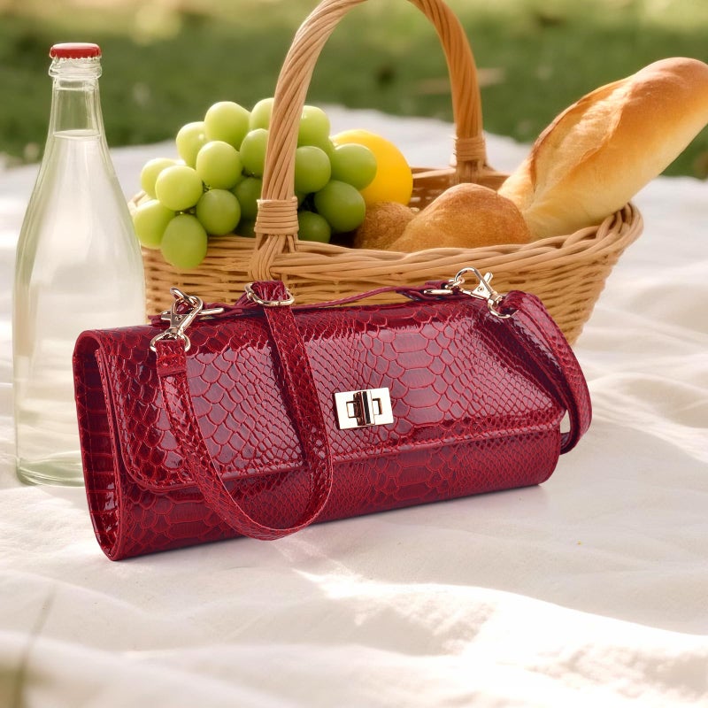 ERKOON Evening Bag Clutch Purses for Women Handbag for Formal Wedding Party Cocktail Prom Crossbody Envelope Bag with Detachable Shoulder Strap (Red) - Image 3