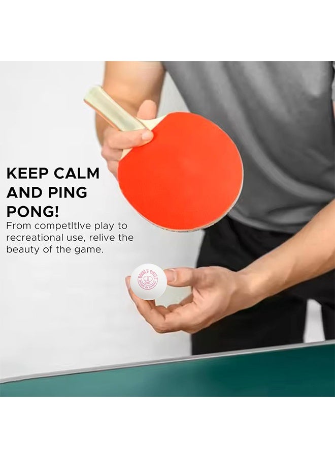 دي إتش أس 10 قطع من كرات تنس الطاولة متعددة الألوان باللون الأبيض، كرات تنس الطاولة المتقدمة 3 نجوم للتدريب والتمرين، كرة بينج بونج للمنافسة واللعب الترفيهي، ألعاب، اصنعها بنفسك - Image 5