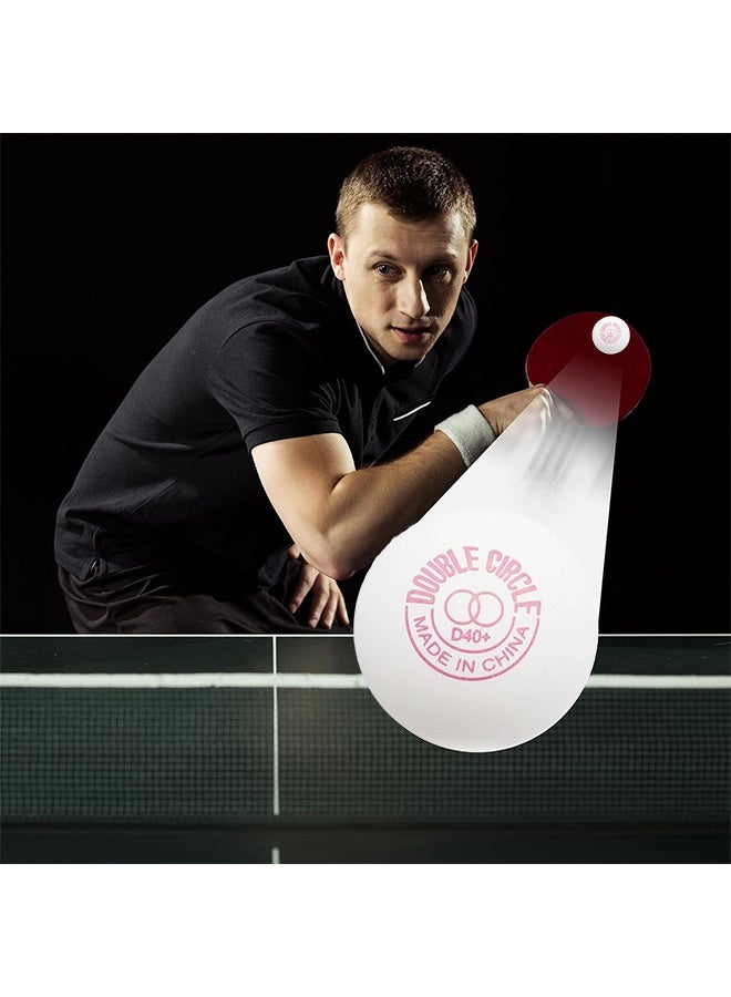 دي إتش أس 10 قطع من كرات تنس الطاولة متعددة الألوان باللون الأبيض، كرات تنس الطاولة المتقدمة 3 نجوم للتدريب والتمرين، كرة بينج بونج للمنافسة واللعب الترفيهي، ألعاب، اصنعها بنفسك - Image 2