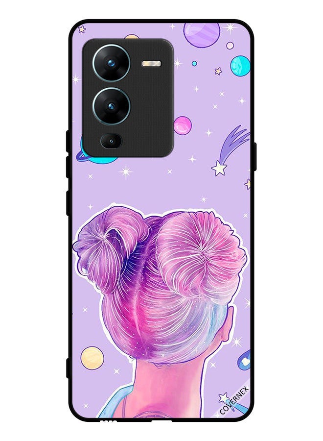 Covernex Protective Case Cover For vivo V25 Pro Girl And Space Stars Art - Image 1
