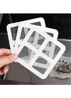 BUILDFAST BUILDFAST Pack of 10 Disposable Shower Drain Hair Catcher Drain Hair Catcher Waterproof Mesh Stickers for Bathroom Accessories Apartment Essentials for Kitchen Sink Bathtub 10  - Image 5
