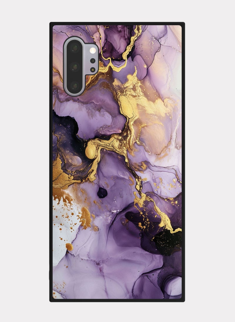 بكسلات كفر سامسونج جالكسي نوت 10 بلس مزيج الوان ذهبي - Image 1