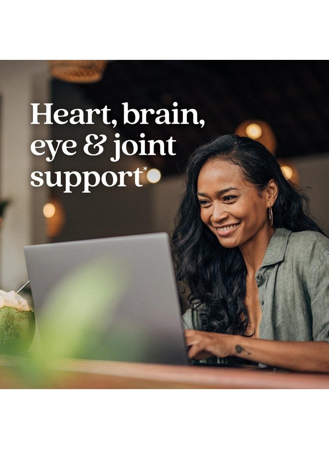 نيو تشابتر مكمل غذائي نباتي من نيو تشابتر، يحتوي على DHA وEPA وDPA - مركب أوميغا 3 نباتي لدعم القلب والدماغ والعين والمفاصل - 30 كبسولة هلامية - Image 1