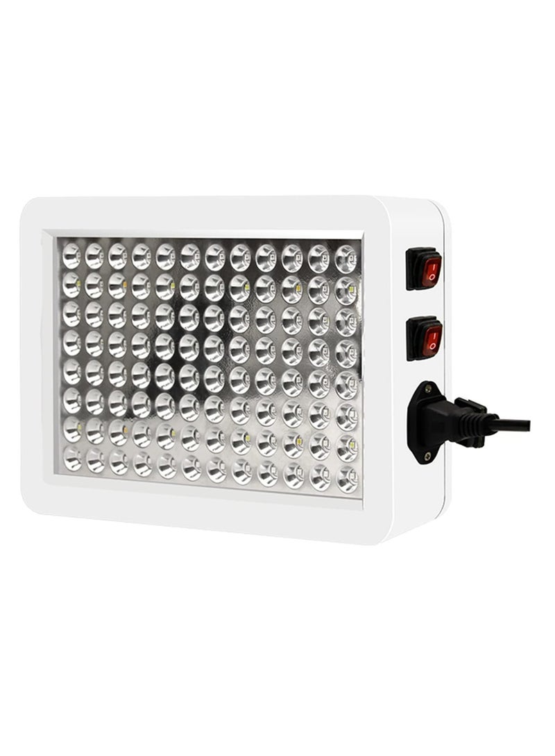 إسكدنيا ضوء النمو الداخلي 192/287 LED ضوء الطيف الكامل قابل للتعديل رقبة البجعة 2 أوضاع تبديل للخضروات الدفيئة الداخلية 1000 واط، 12,402 × 7,874 × 1,575 بوصة - Image 5