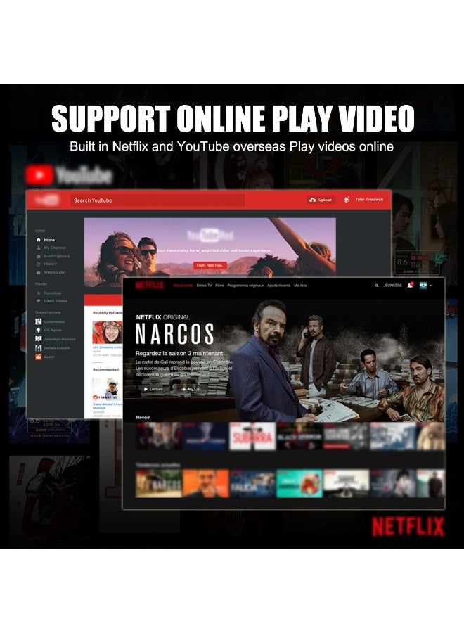  فيكتوال محول Android Auto لصندوق CarPlay AI اللاسلكي مع Netflix YouTube WIFI - Image 5