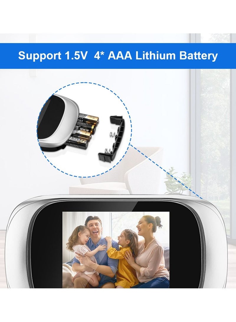 AROAQ جرس باب رقمي ذكي مزود بكاميرا جرس باب خارجي - Image 2