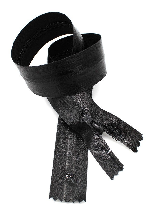 YKK 7" Water Resistance Zipper 5 Water - Resistance Closed Bottom - 580 Black (1 Zipper/Pack) - Image 1