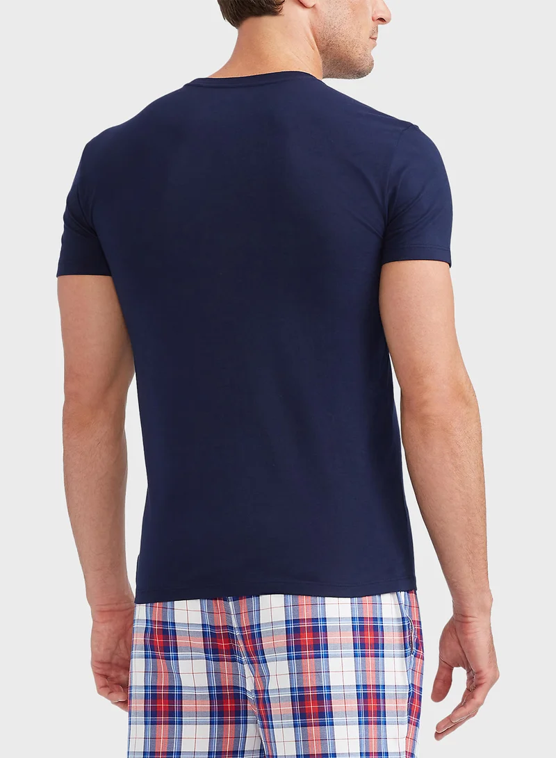 POLO RALPH LAUREN 3 Pack Assorted Crew Neck T-Shirt