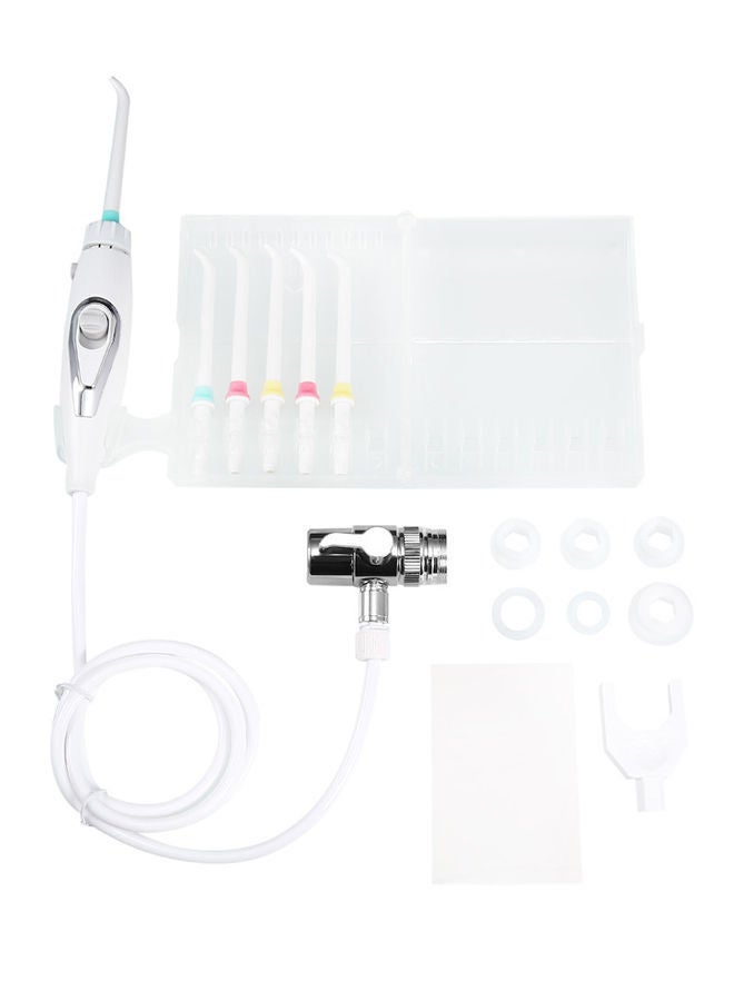 NIBEMINENT 6 Tips Portable Electric Oral Irrigator Faucet