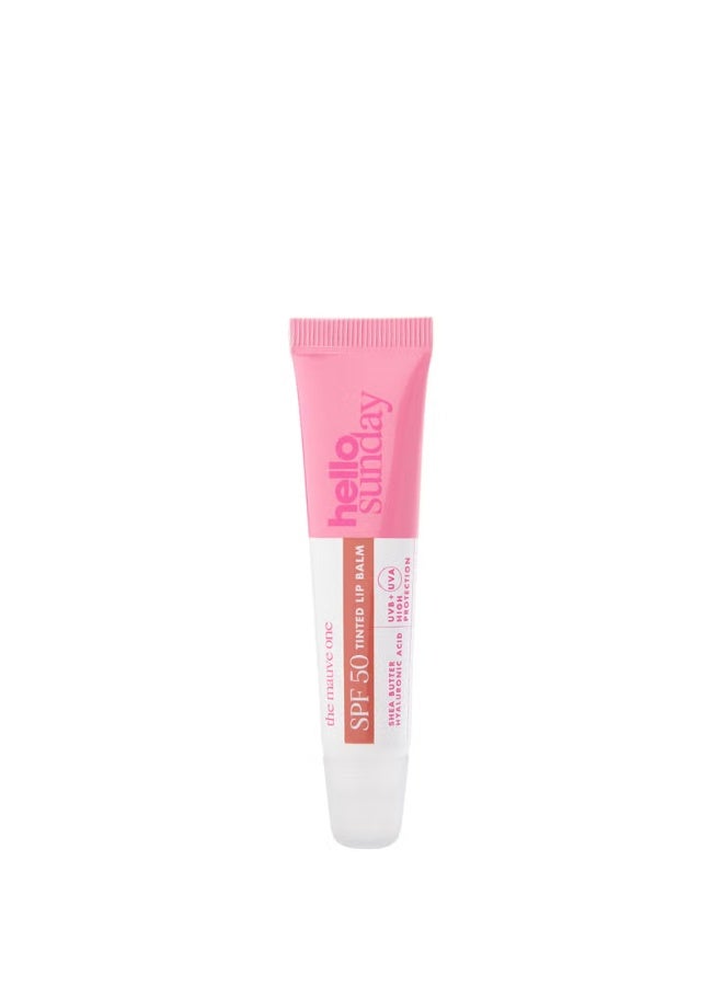 Hello Sunday Tinted Lip Balm SPF50 15ml - Mauve - Image 1