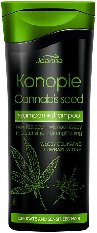 JOANNA CANNABIS SEED MoisturizingStrengthening Shampoo For Delicate And Sensitive Hair 200 ml