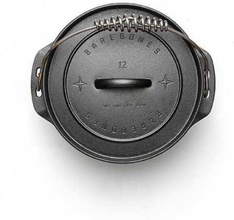 Barebones 12-Inch Cast Iron Dutch Oven - Image 3