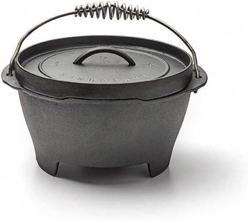 Barebones 12-Inch Cast Iron Dutch Oven - Image 1