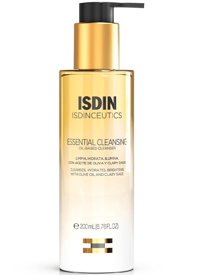 إيسدن Isdinceutics Essential Cleansing Oil Based Facial Cleanser 200ml - Image 1