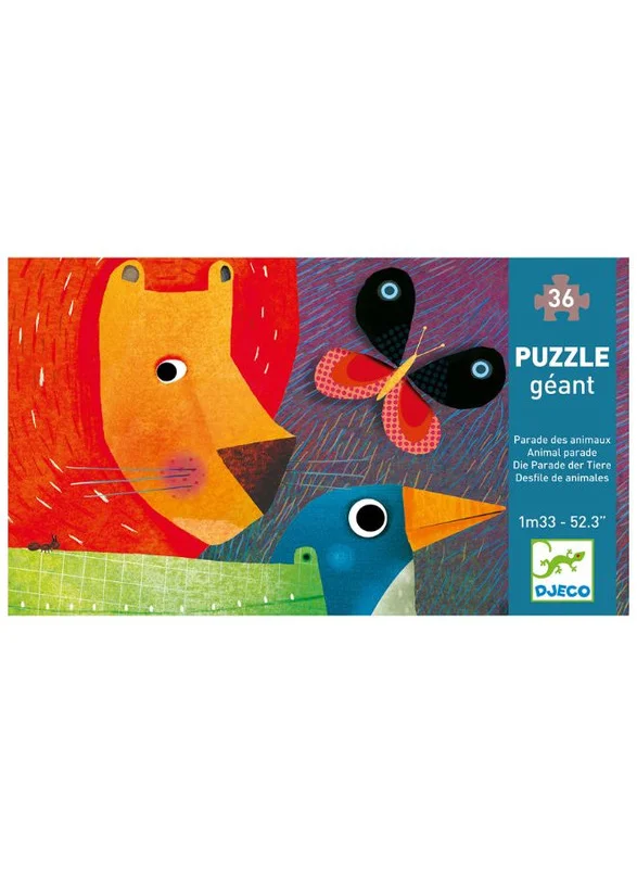 دجيكو Animal Parade Puzzle - 36pcs