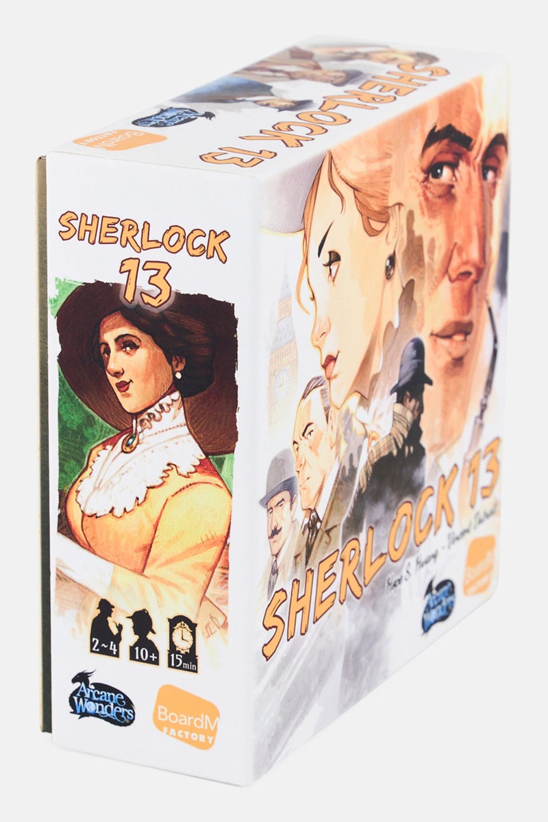 Arcane Wonders Sherlock 13 Board Game, Brown - Image 5