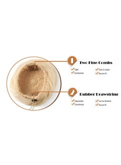 OneDor Synthetic Fiber Hair Extension Chignon Donut Bun Wig Hairpiece (10)  - Image 1
