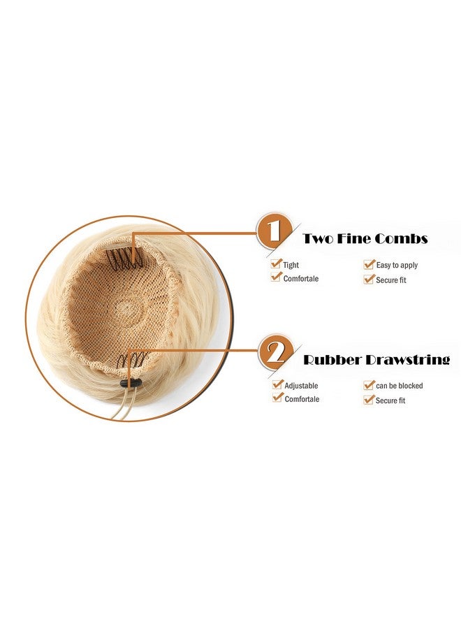 OneDor Synthetic Fiber Hair Extension Chignon Donut Bun Wig Hairpiece (10) - Image 1