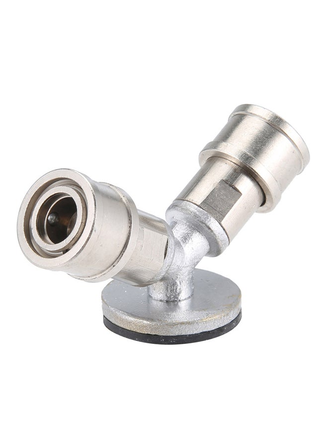 DPT موصل موقد الغاز، اتصالات الغاز، فضي - Image 1