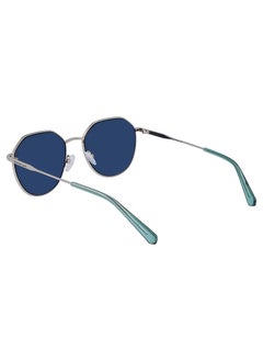 Calvin Klein Jeans Unisex UV Protection Round Sunglasses - CKJ23201S-040-5518 - Lens Size: 55 Mm  - Image 3