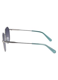 Calvin Klein Jeans Unisex UV Protection Round Sunglasses - CKJ23201S-040-5518 - Lens Size: 55 Mm  - Image 2