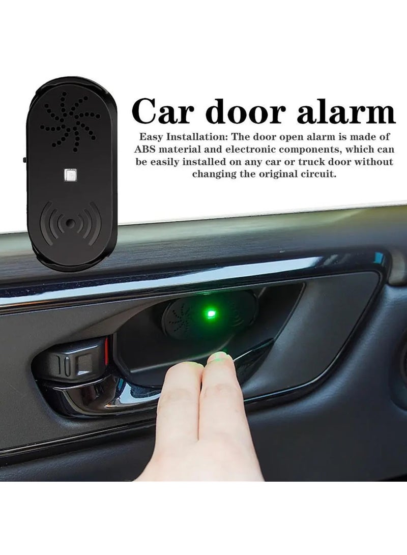 SYOSI Techology Vehicle Signal Concealer Device Signal Concealer Device for Car Car Door Opening Reminder Automatic Door Voice Alarm LED Sensor Warning Light Door Anti Collision 2Pcs - Image 2