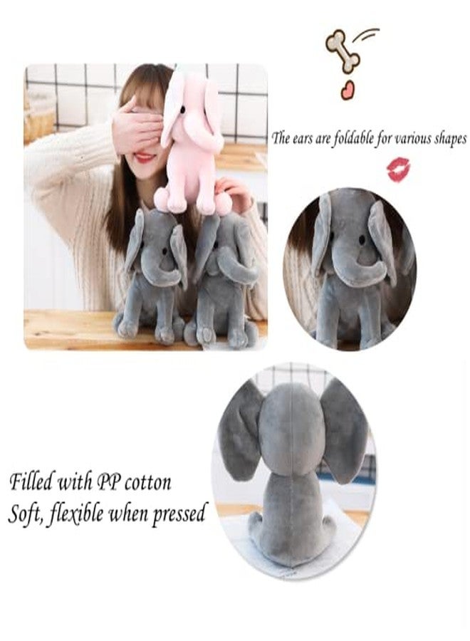 NatureMan Elephant Stuffed Animals - Kawaii plushiesToys for Baby, Boy, Girls Plush Toys Gifts - Great for Nursery, Room Decor, 9.8 Inch (Pink) - Image 4
