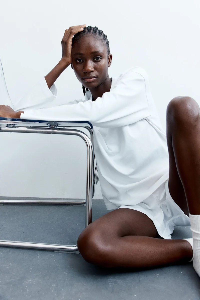 H&M Cotton jersey top