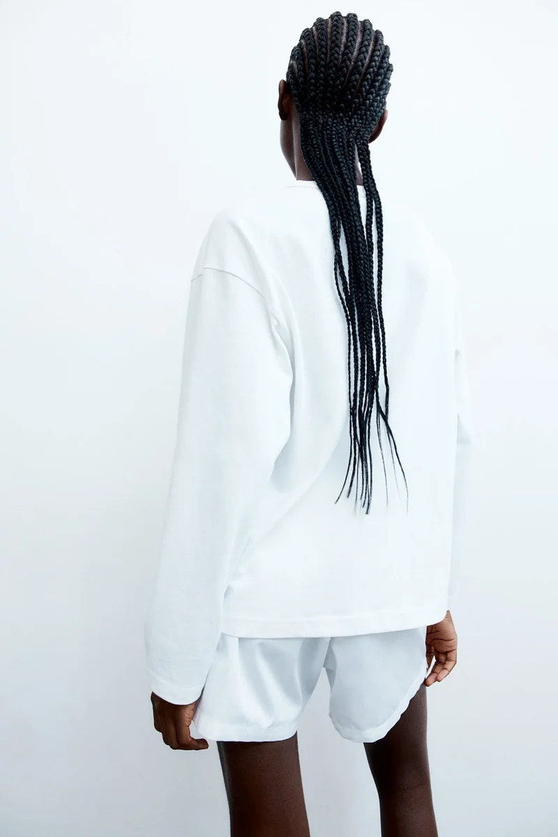 H&M Cotton jersey top