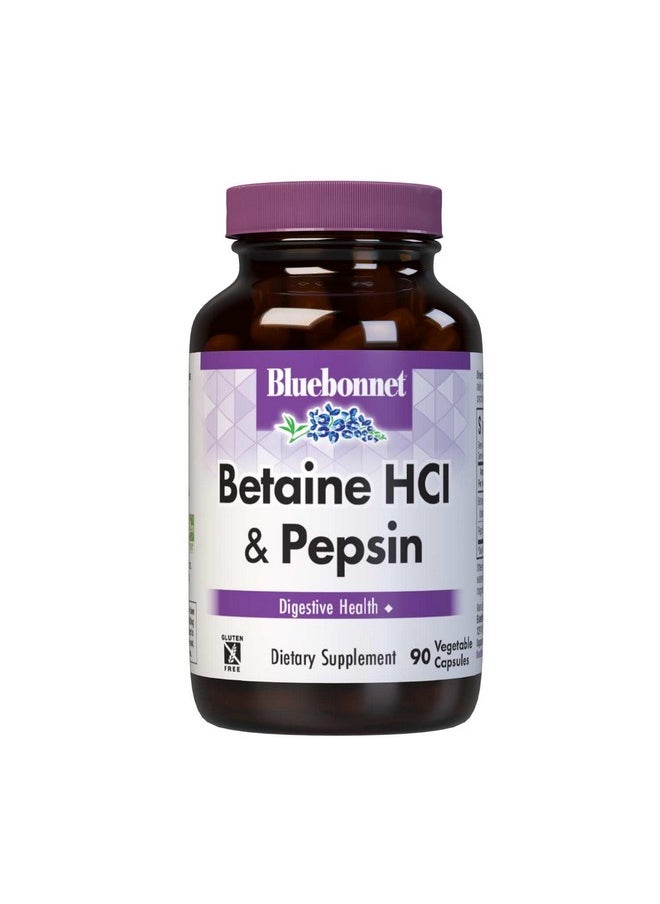 BlueBonnet Betaine HCI Plus Pepsin Vegetarian Capsules, 90 Count - pzsku/Z42E99D7CAD83615C0DECZ/45/_/1740203031/003da302-10c3-4bdc-b705-701f2fdf62d5