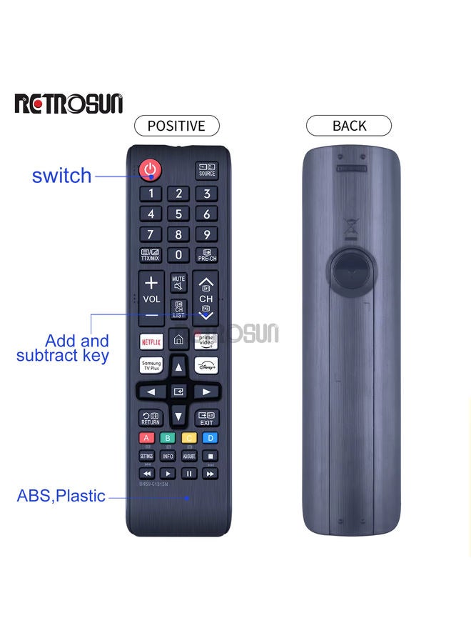 OMETTER BN59-01315N Remote Control for Samsung QD OLED 4K Smart TV 2022 Model QE65S95BATXXU QE55S95BATXXU QE65S95B S95B - Image 4