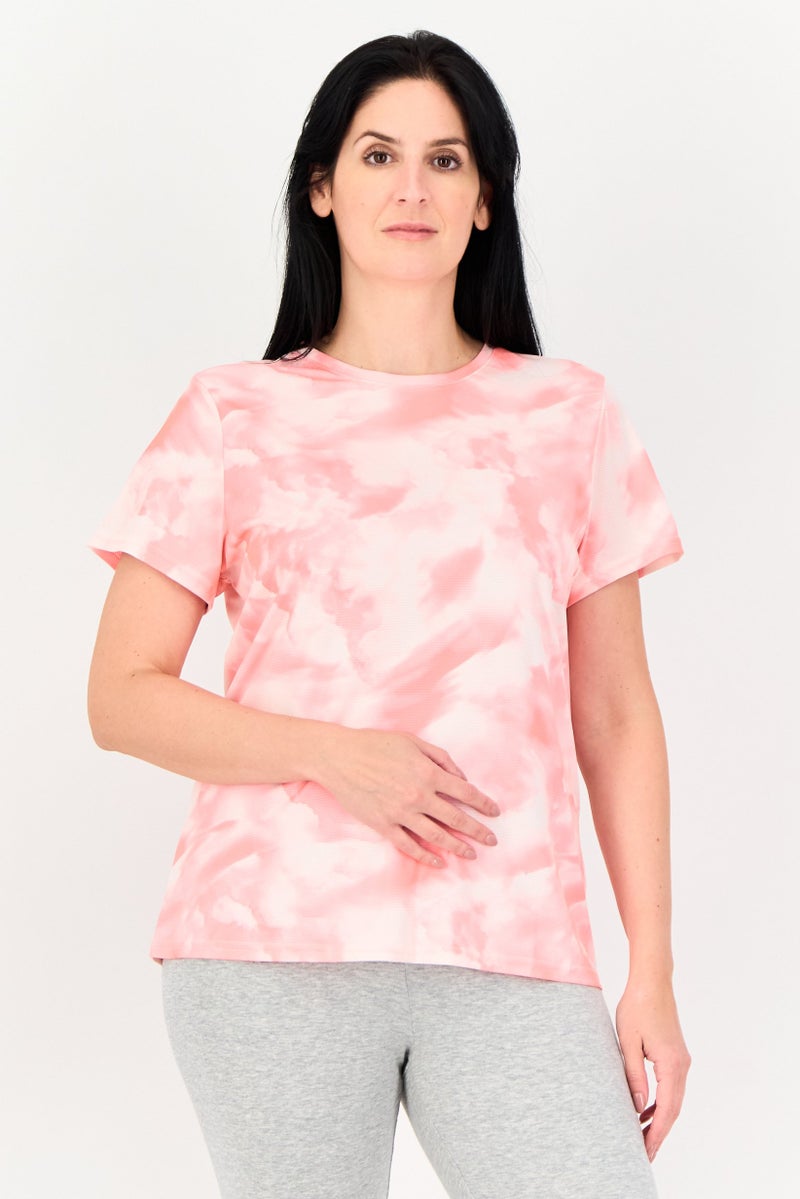 PUMA Women Sportswear Fit Short Sleeve Running T-Shirts, Multicolor - Image 1