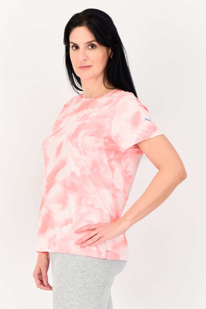 PUMA Women Sportswear Fit Short Sleeve Running T-Shirts, Multicolor - Image 2