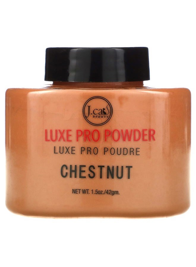 J.Cat Beauty J. Cat Beauty Luxe Pro Powder Chestnut Chestnut