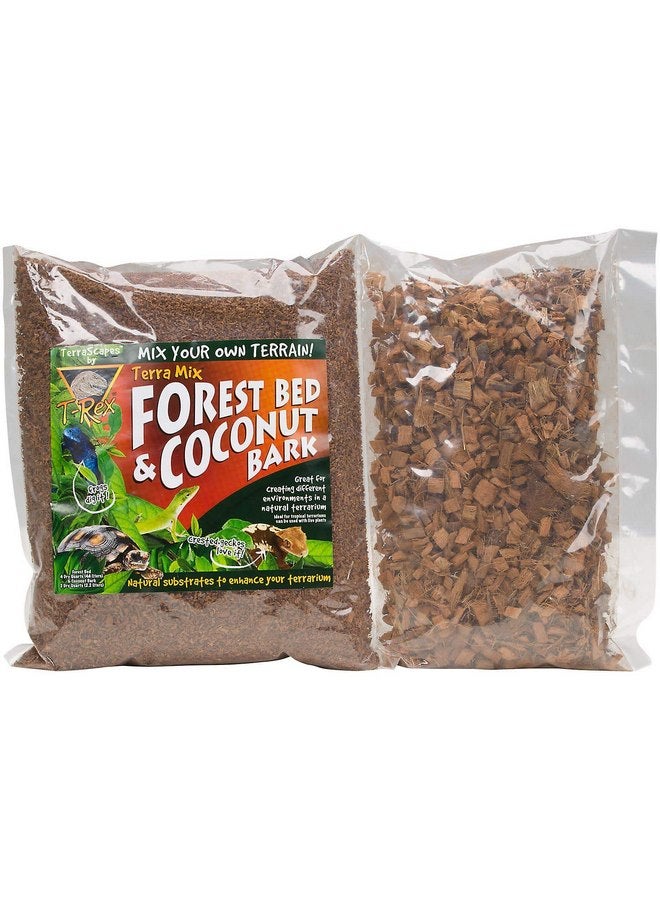 تي-ريكس ركيزة الزواحف من مزيج T-Rex Terra Forest Bed & Coconut Bark، 6 لترات جافة