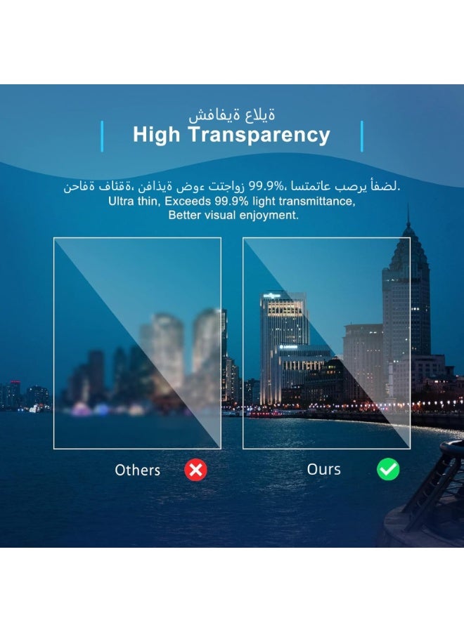 9H Tempered Glass Screen Protector Bundle for Jetour T2 & T1 Traveller (2023-2026), 15.6" Navigation & 10.25" Instrument Cluster Film, HD Clear Anti-Glare Scratch Resistant Shield (2-in-1 Set) - Image 4
