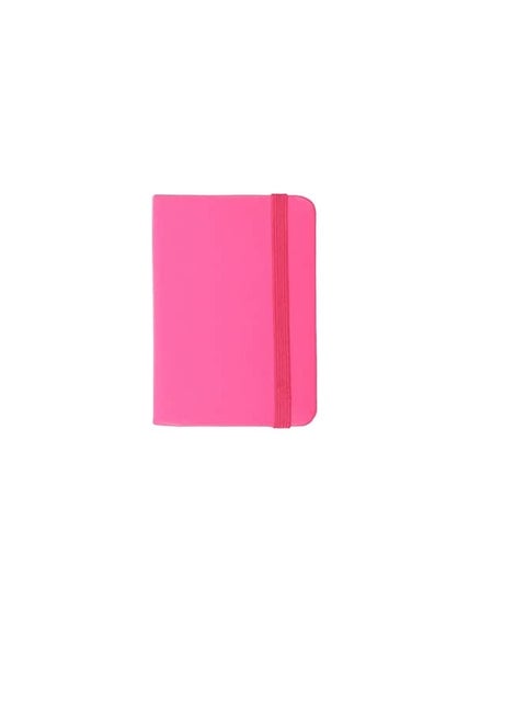 Diary notebook with lined paper, notebook with elastic band - bulb - 80 sheets