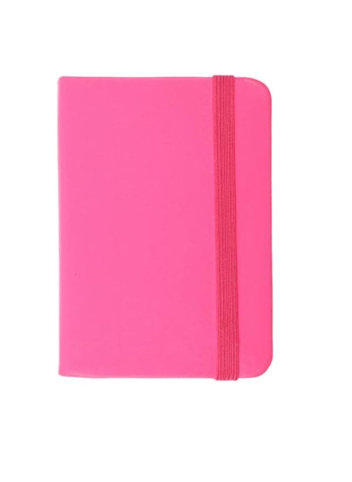 Generic - Diary notebook with lined paper, notebook with elastic band - bulb - 80 sheets - Image 1