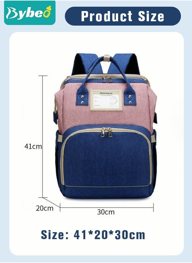Bybeo - 2024 New Style Baby Diaper Bag Backpack, Multifunction Diapers Changing Station for Boys Girls Outdoor and Travel, Infant Shower Gifts, Large Capacity, 900d Oxford, USB Port - Image 1
